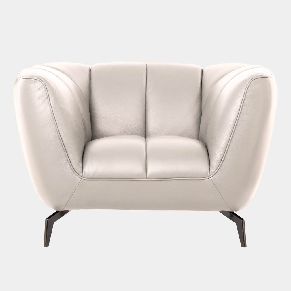 Odyssey - Armchair, Leather Oslo Frost