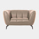 Odyssey - 1.5 Seat Sofa, Leather Oslo Mushroom