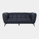 Odyssey - 2 Seat Sofa, Leather Oslo Navy
