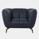 Odyssey - Armchair, Leather Oslo Navy