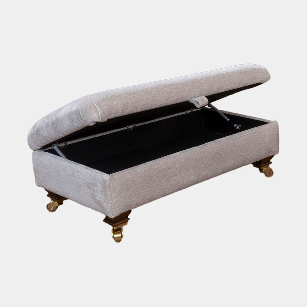 Stoneleigh - Ottoman Footstool, Fabric
