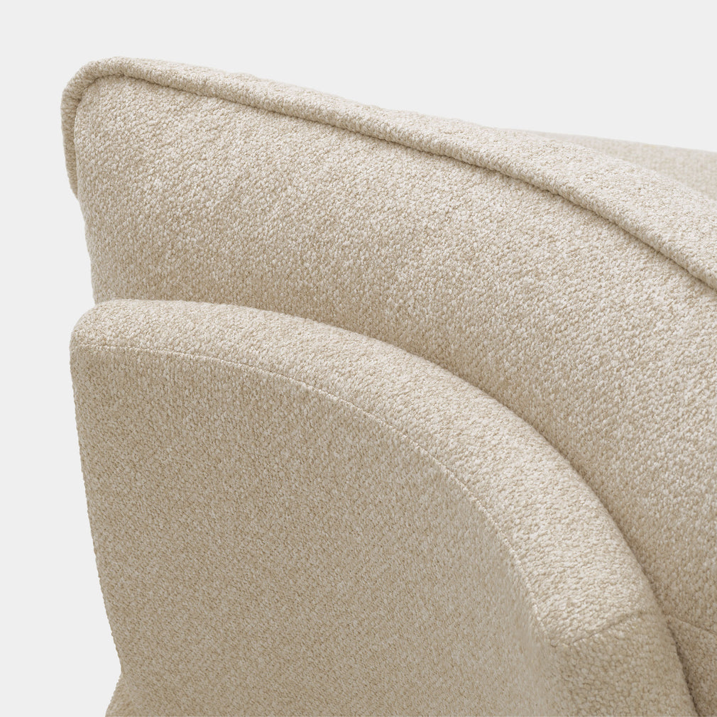 Eichholtz Cresson - Large Modular Curved Sofa, Fabric