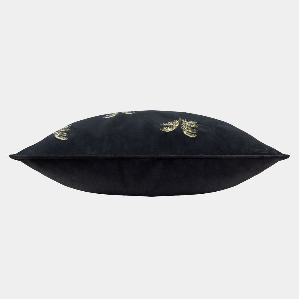 Guilded Palms - Black Cushion 45x45cm
