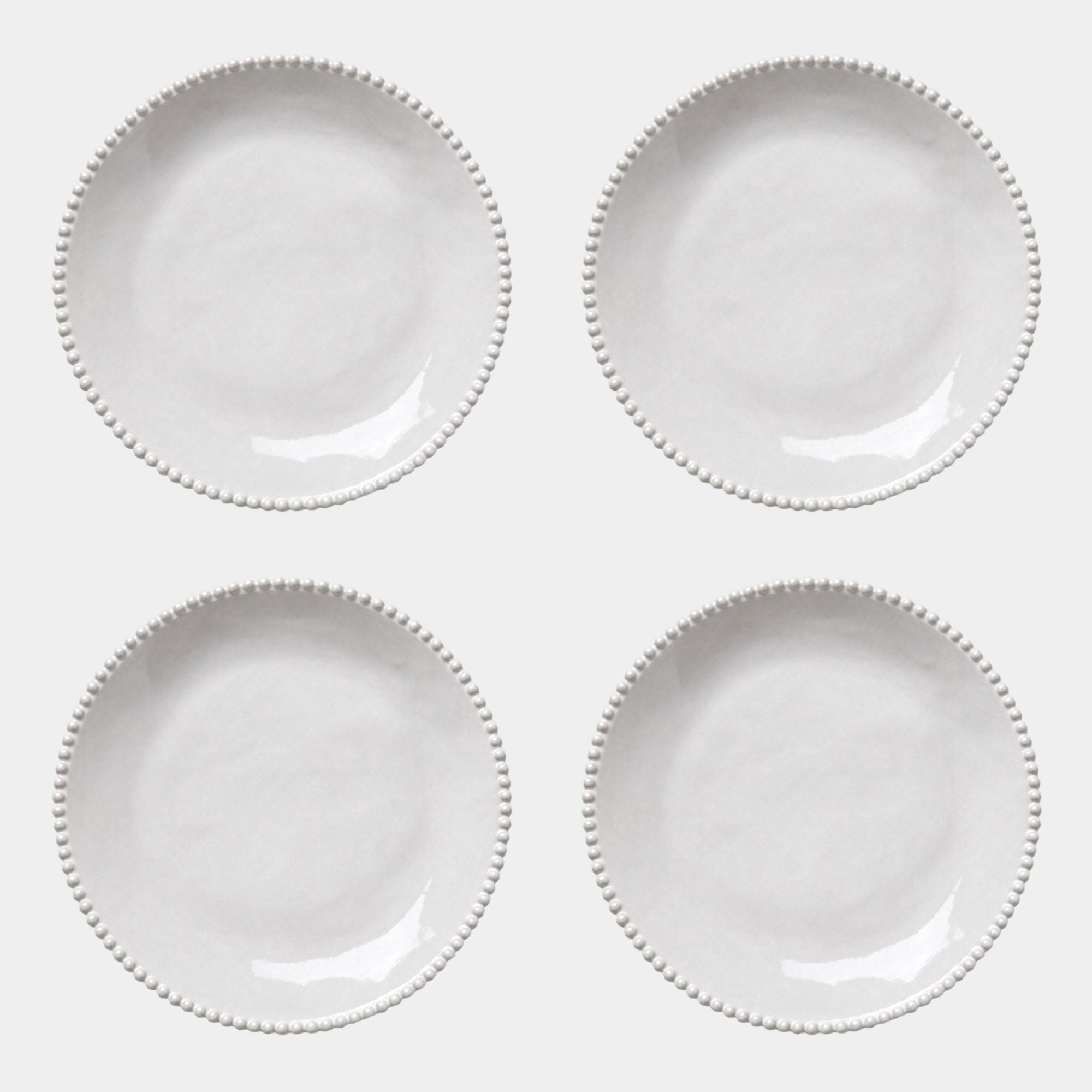 Perola Beaded - Dinner Plates, Set of 4