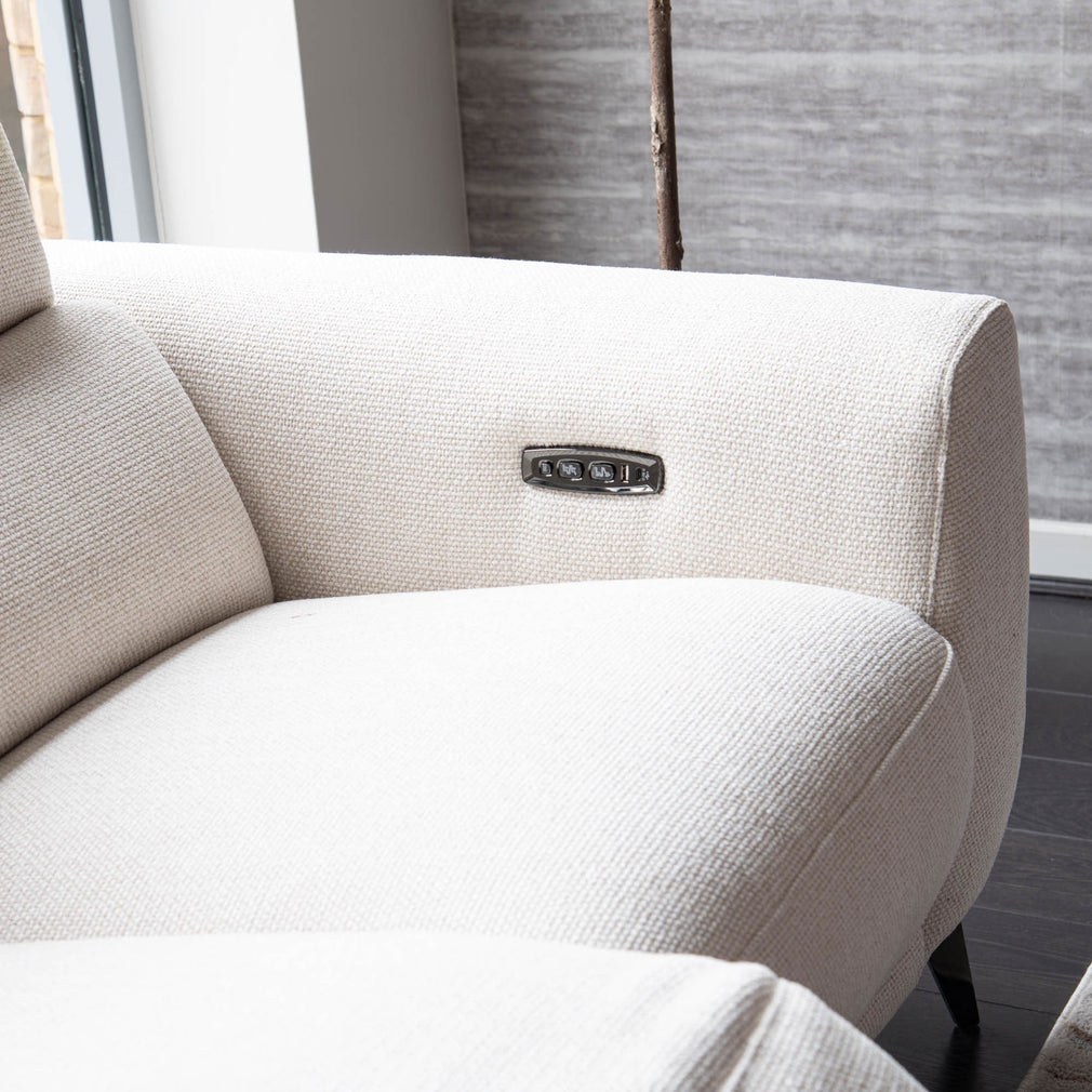 Portland - 2.5 Seat Sofa With Power Recliners & Toggle Switches, Fabric
