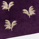 Guilded Palms - Plum Cushion 45x45cm