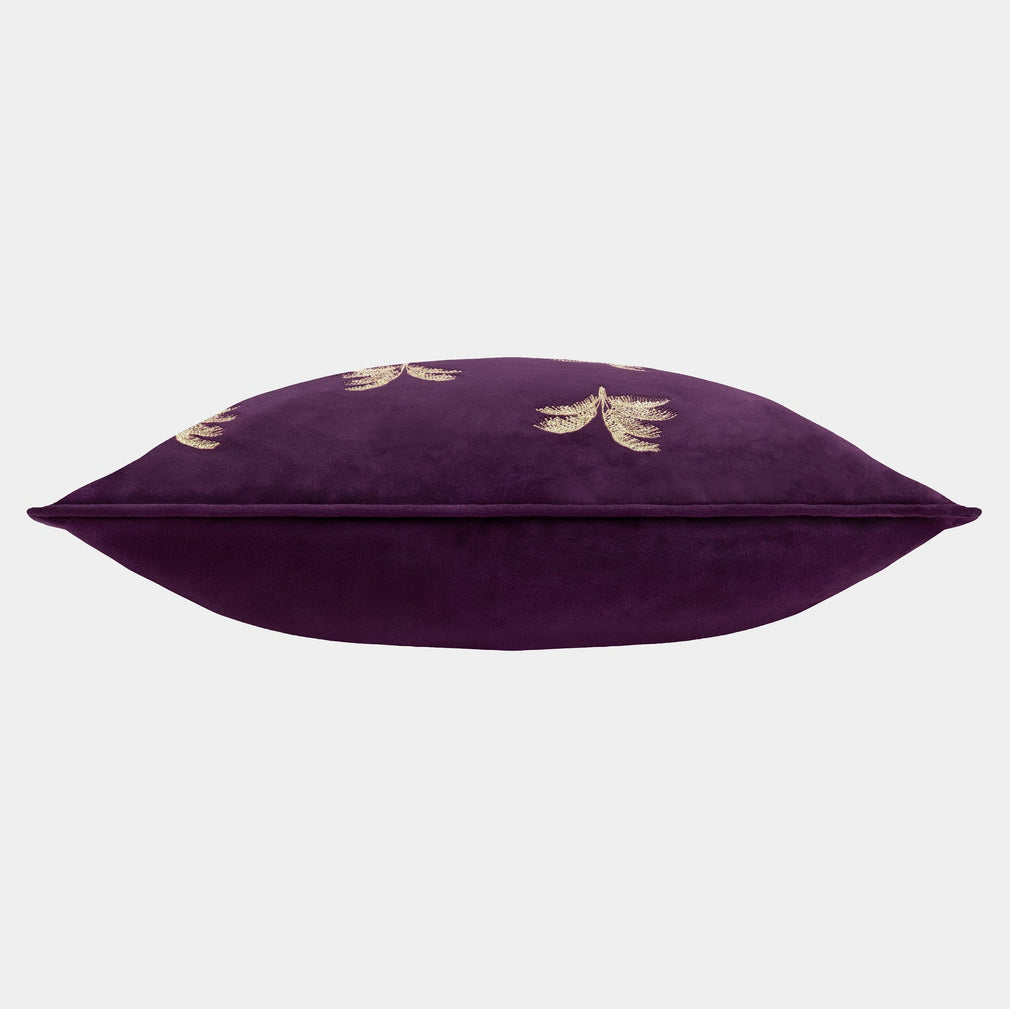 Guilded Palms - Plum Cushion 45x45cm