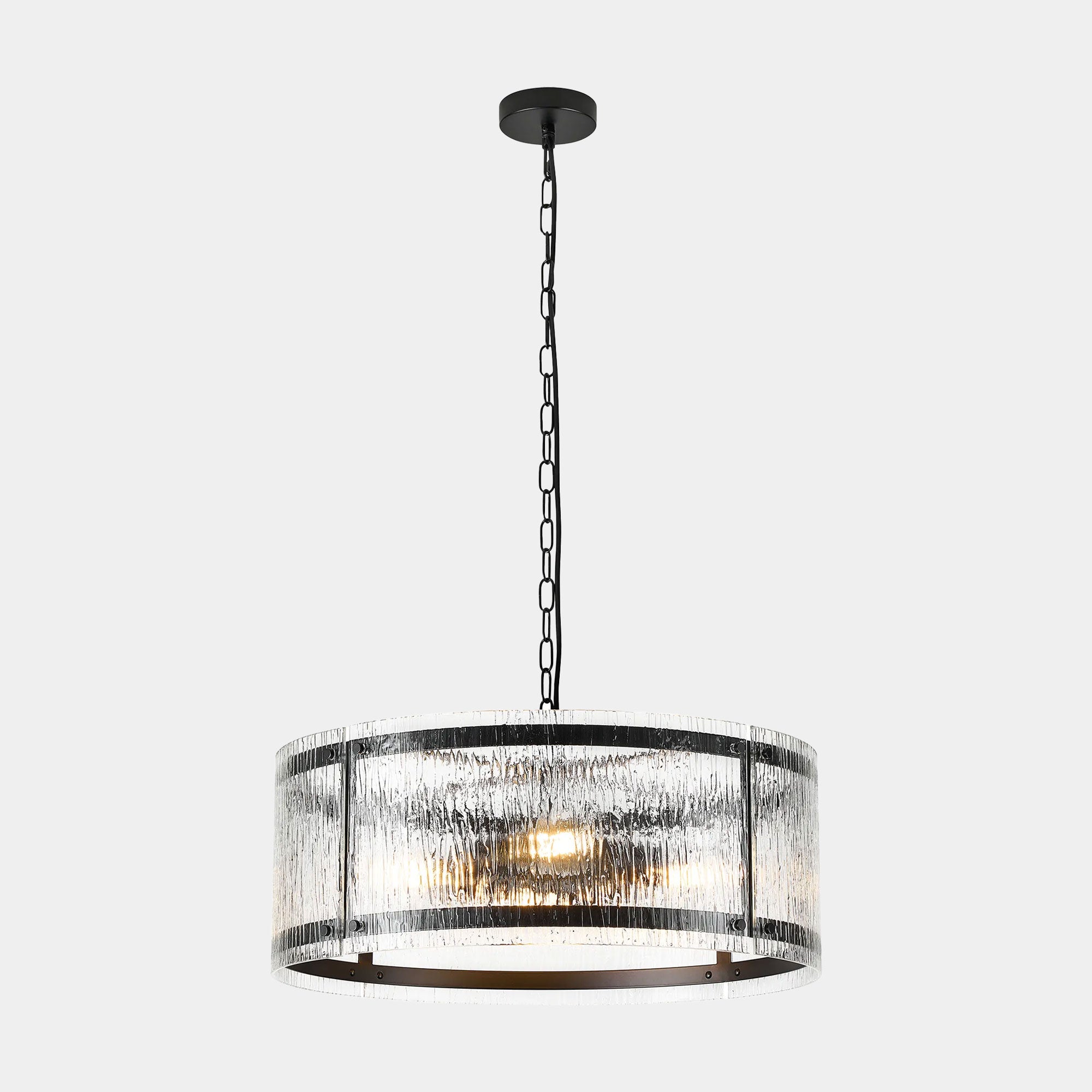 Haddon Black - Pendant Ceiling Light, 4 Light