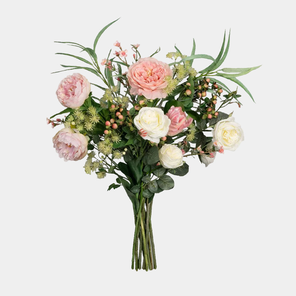 Sorbet Swirl Bouquet - Peony & Rose Floral Arrangement
