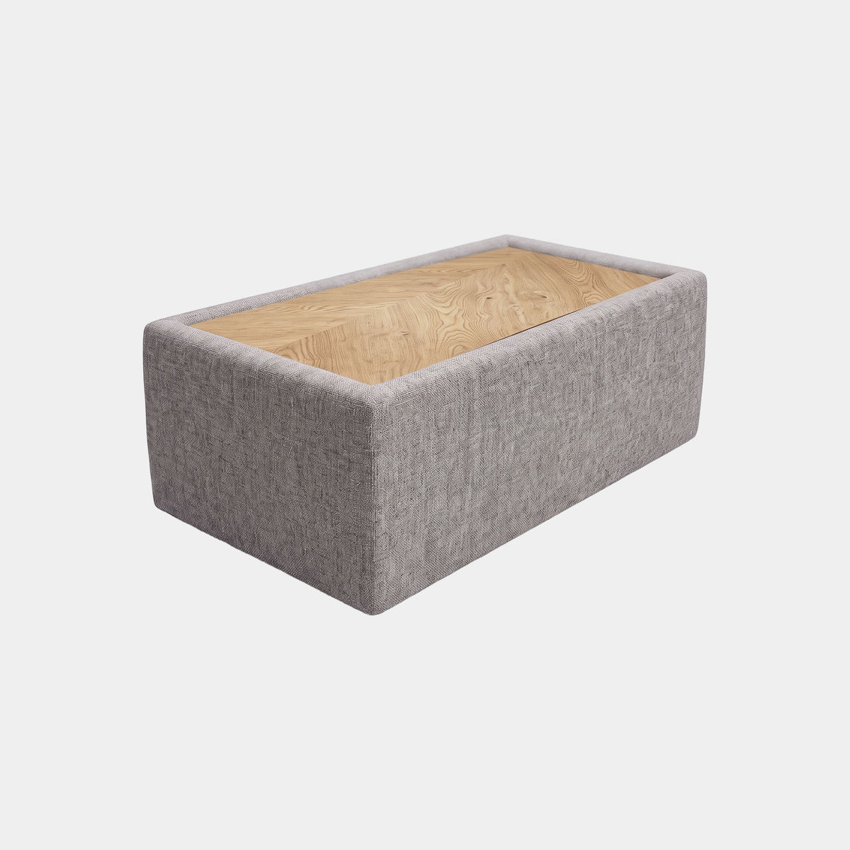 Retreat - Rectangle Wood Top Table, Fabric