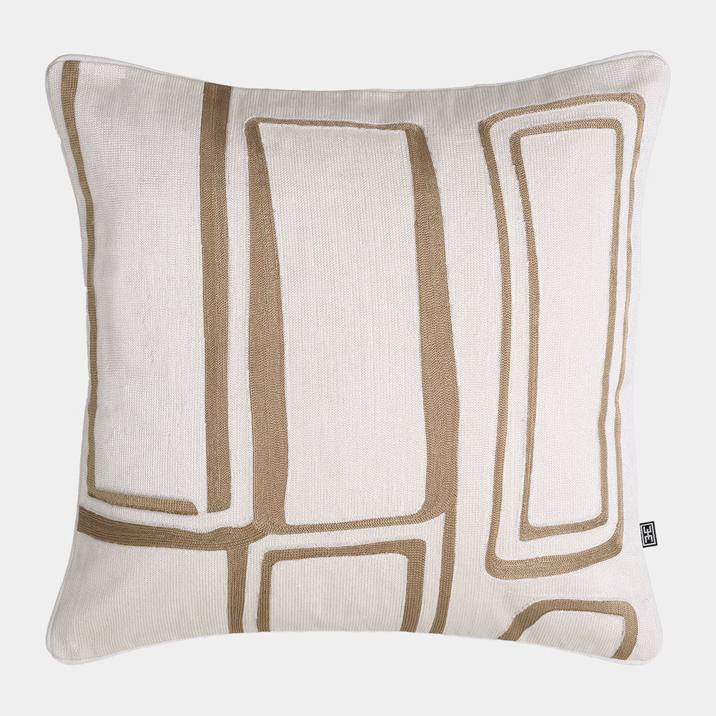 Eichholtz Ribeira - White Scatter Cushion 50cm x 50cm