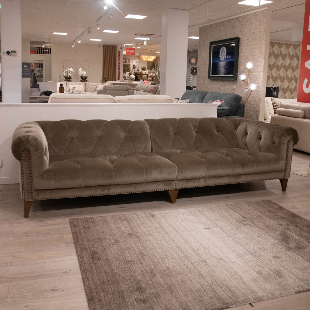 Roosevelt - 4 Seat Sofa, Fabric - Item as Pictured