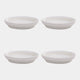Mylor Soft White Stoneware - Pasta Bowls, Set of 4