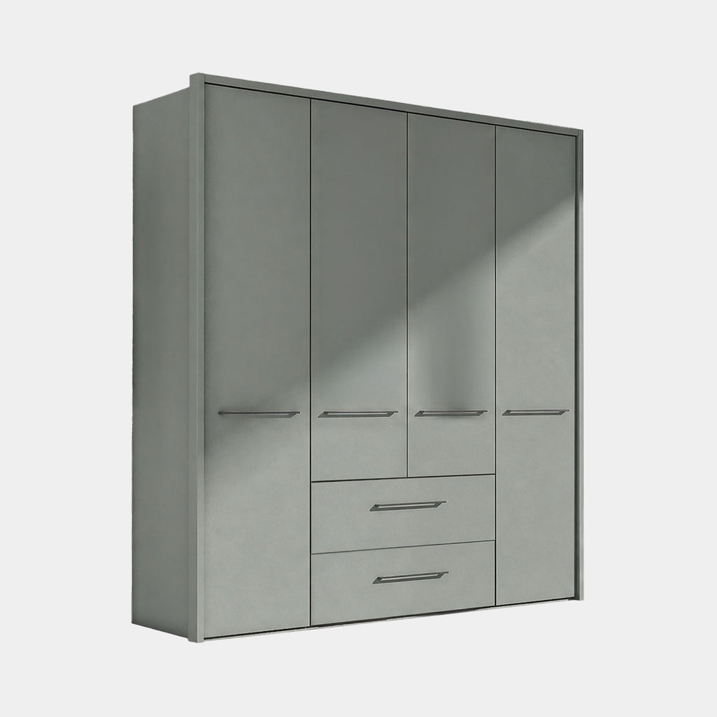 Fitzroy - 4 Door 2 Drawer Combi Wardrobe
