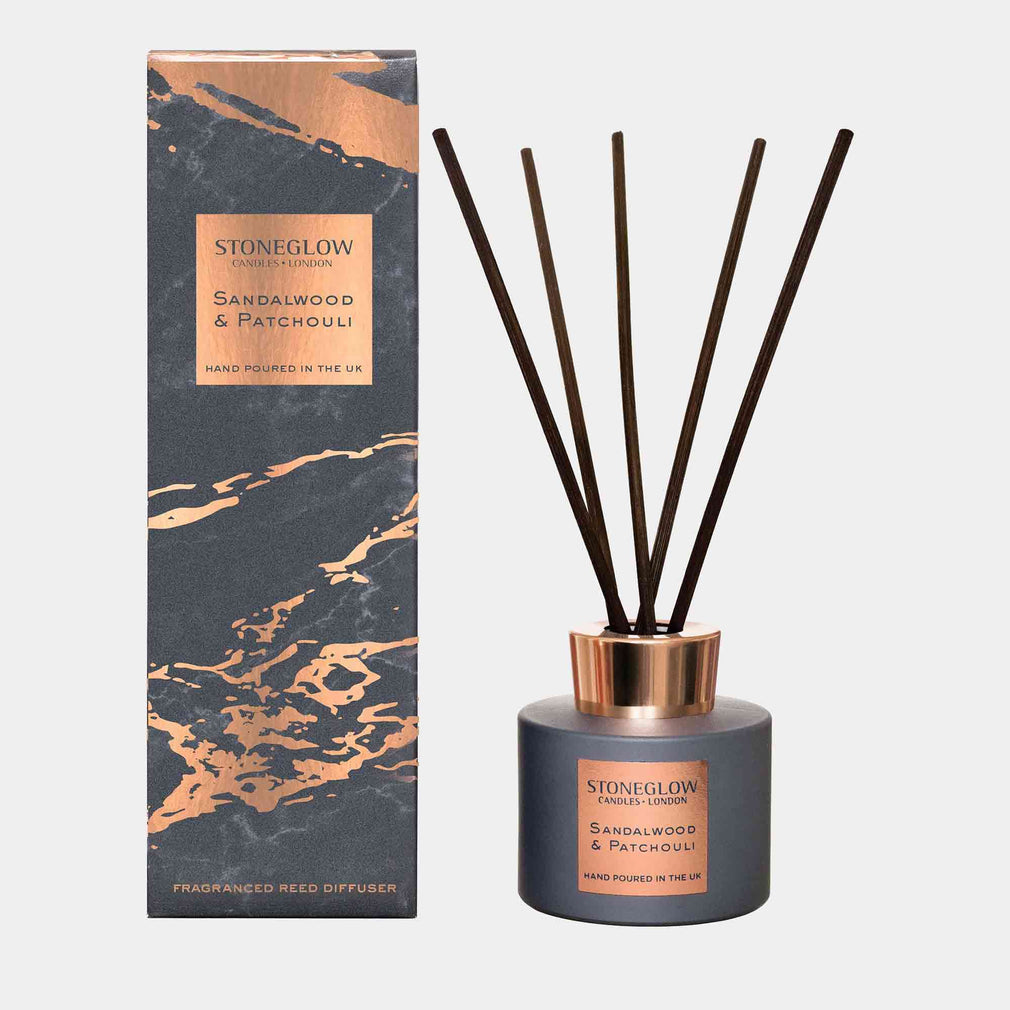 Stoneglow Luna - Sandalwood & Patchouli Reed Diffuser 120ml