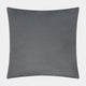 Savoy Stripe Velvet - Charcoal Cushion 50x50cm