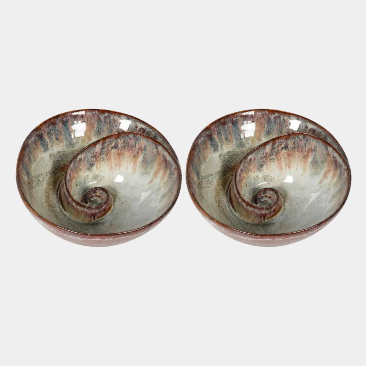 Ombre - Shell Shape Bowl, Set of 2