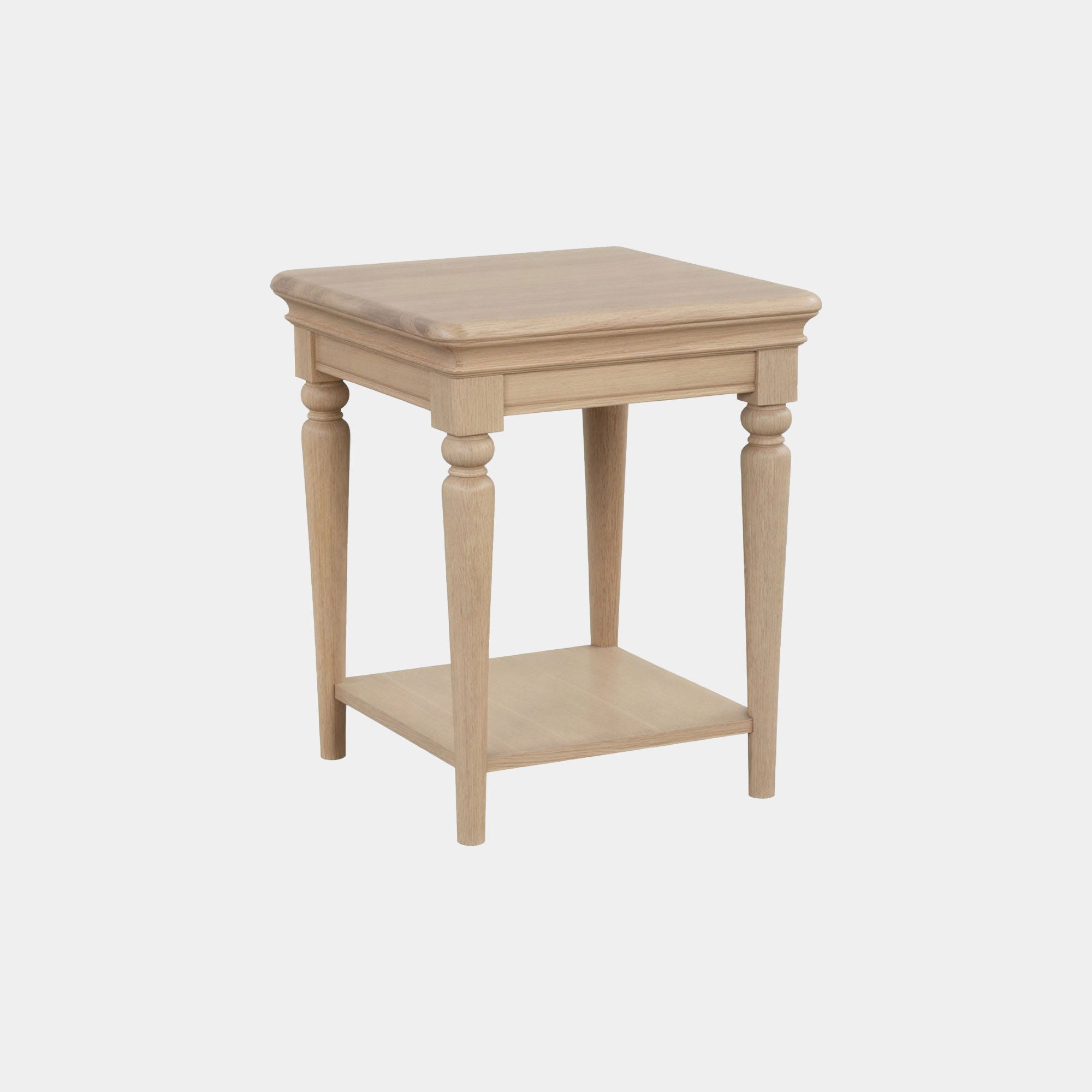 Sidmouth Oak - Wooden Lamp Table