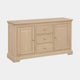 Sidmouth - Large 2 Door Sideboard With Drawers, Oak