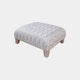 Chamonix - Square Footstool, Fabric