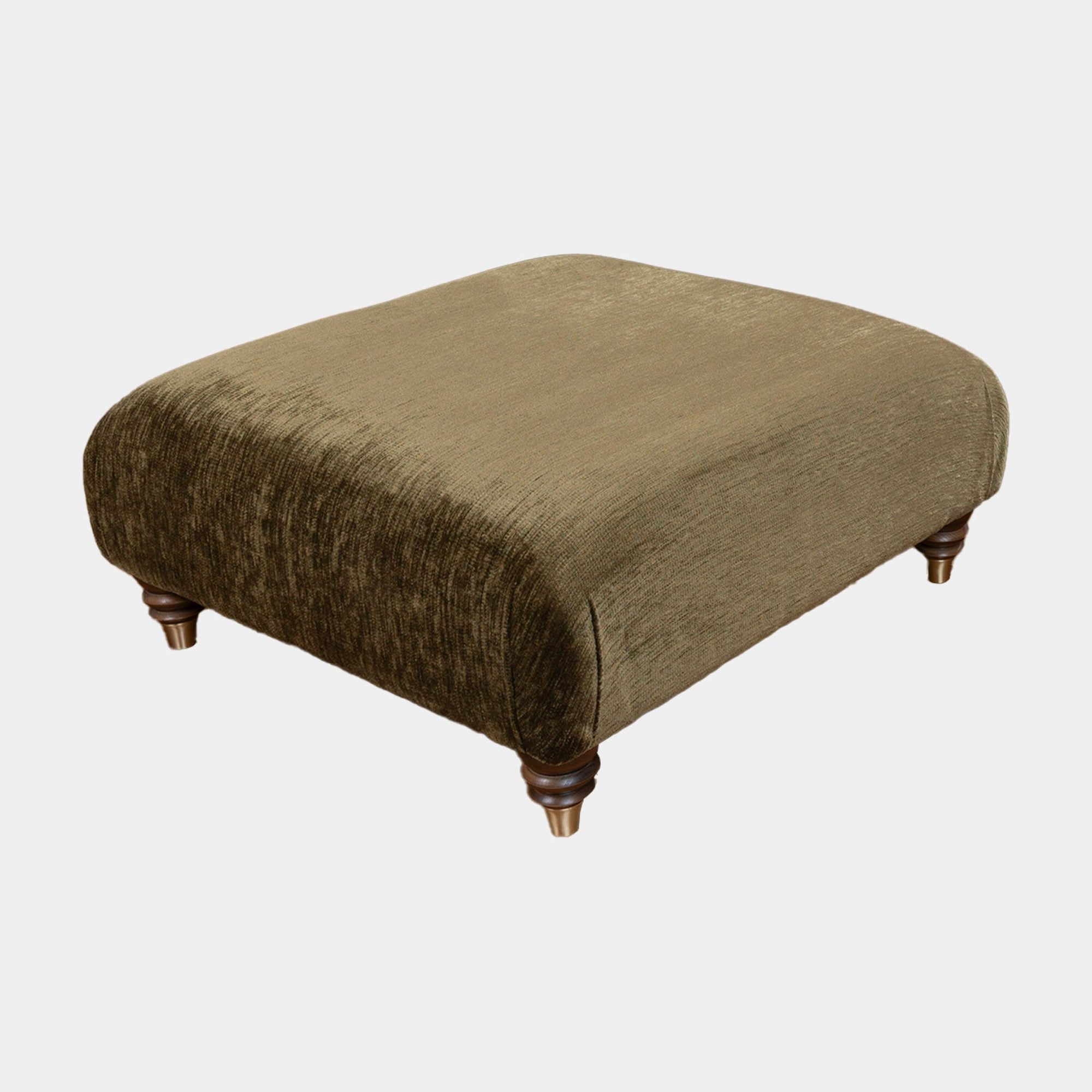 Stoneleigh - Square Footstool, Fabric