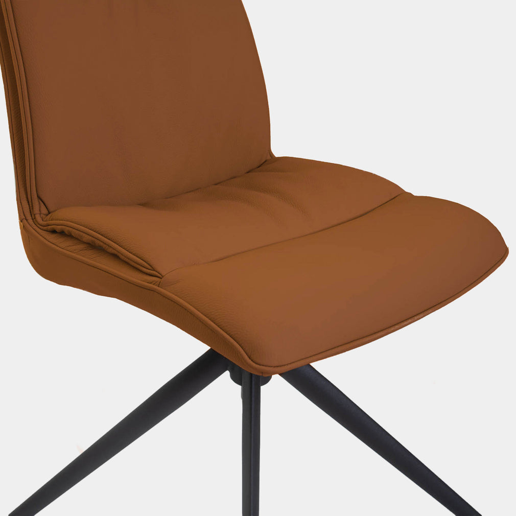 Tannery - Swivel Dining Chair, Leather