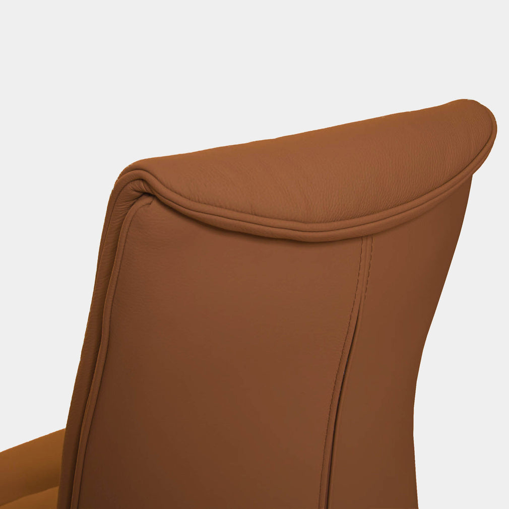 Tannery - Swivel Dining Chair, Leather