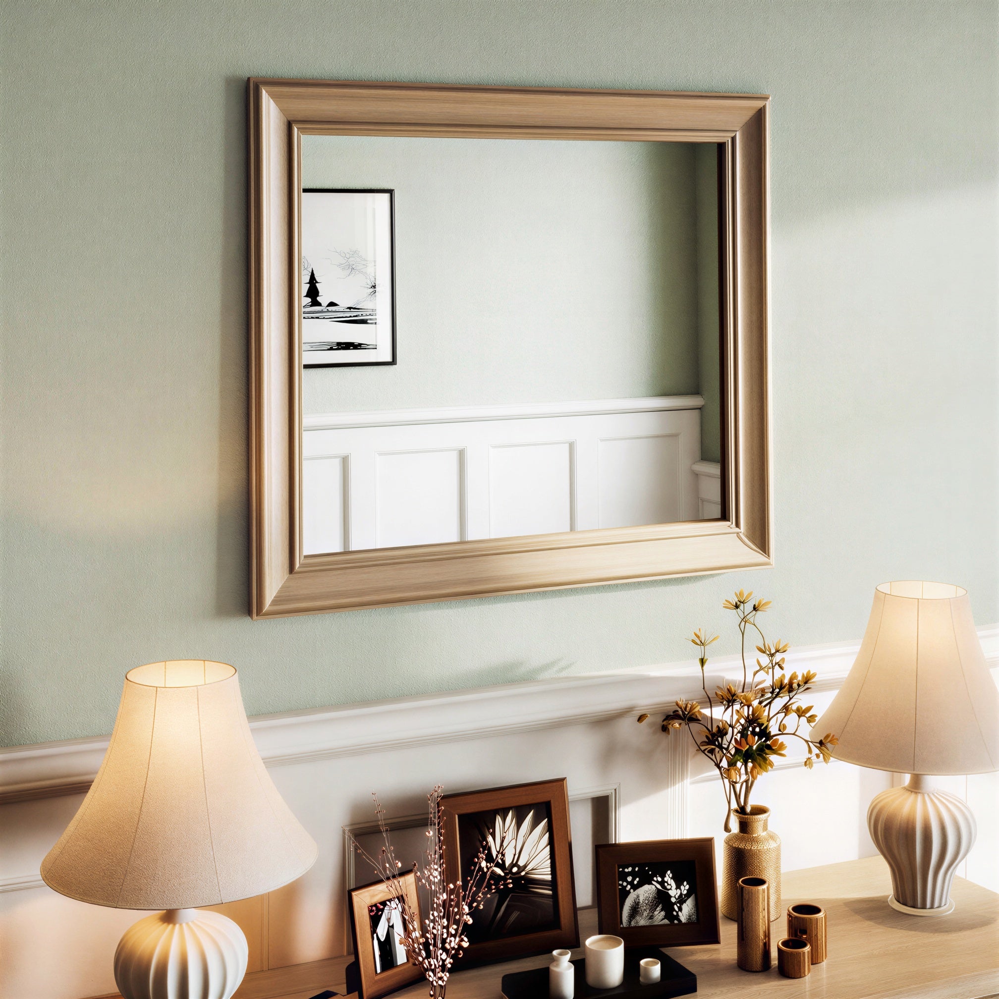Sidmouth Oak - Wall Mirror
