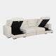 Miami - Double Chaise Sofa With Storage & 2 Extending Central Seats, Fabric