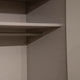 Nova - 2 Door Hinged Wardrobe With Champagne Glass Front - Item As Pictured