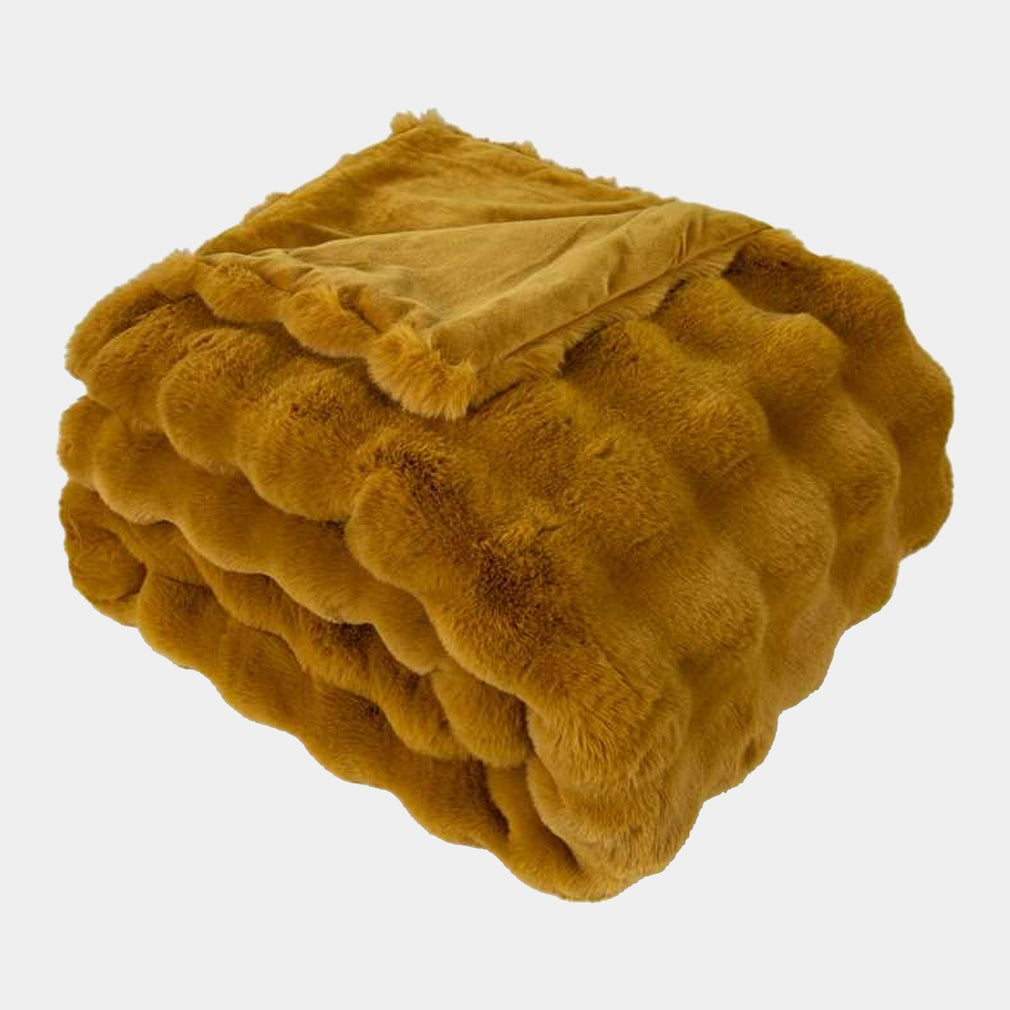 Glam Whiskey - Faux Fur Throw 150x200cm