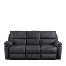 Large Chaise Sofa RHF In Fabric - Malaga