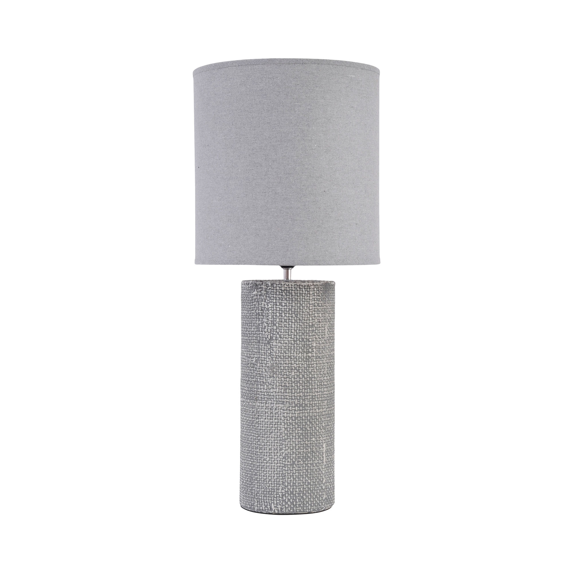 Toba Tall Grey Table Lamp All, Tall Table Lamp With Grey Shade
