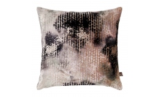 Nisha Mink/Charcoal Cushion Small