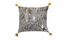 Harlequin Rosita Charcoal Cushion Medium