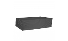 Premium 300 x 300cm Modular Corner Sofa & Dining Set Storm Black Furniture Cover