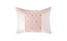 Catherine Lansfield Sequin Cluster Blush Bolster Cushion