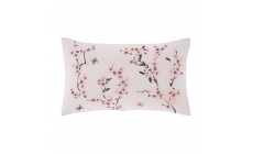 Catherine Lansfield Blossom Pink Bolster Cushion