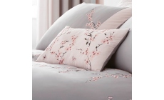 Catherine Lansfield Blossom Pink Bolster Cushion