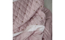 Catherine Lansfield Sequin Cluster Blush Bedspread