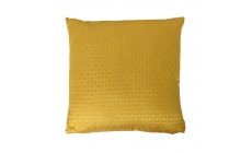Scala Textured Yellow Large Cushion