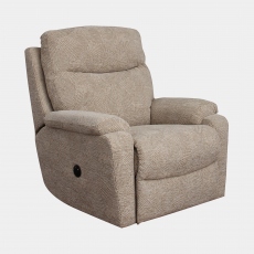 Manual Recliner Chair In Fabric - Lavenham
