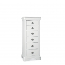 6 Drawer Tall Chest - Lace