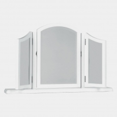 Lace - Vanity Mirror In White Painted Finish