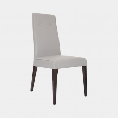 Antibes - Dining Chair In Grey Faux Leather