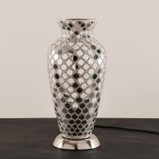 Mystic - Silver Vase Table Lamp