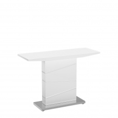Artemis - Console Table In White High Gloss
