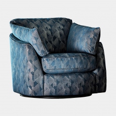 Swivel Chair In Fabric - Infinity