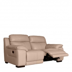 Tivoli - 3 Seat 2 Manual Recliner Small Sofa In Leather