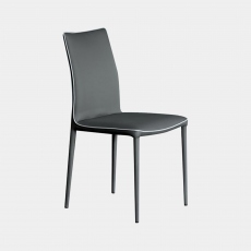 Bontempi Nata UML - High Back Chair In Leather